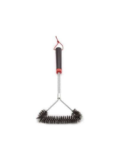 Weber 6278 Üç Taraflı Kıl Izgara Fırçası 46 cm - 2