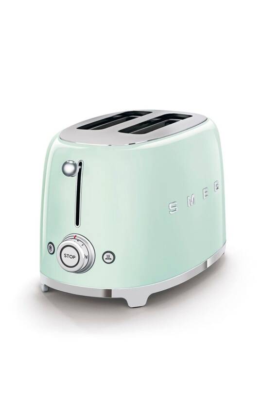Smeg TSF01PGEU 2 Dilim Hazneli Pastel Yeşil Ekmek Kızartma Makinesi - 2