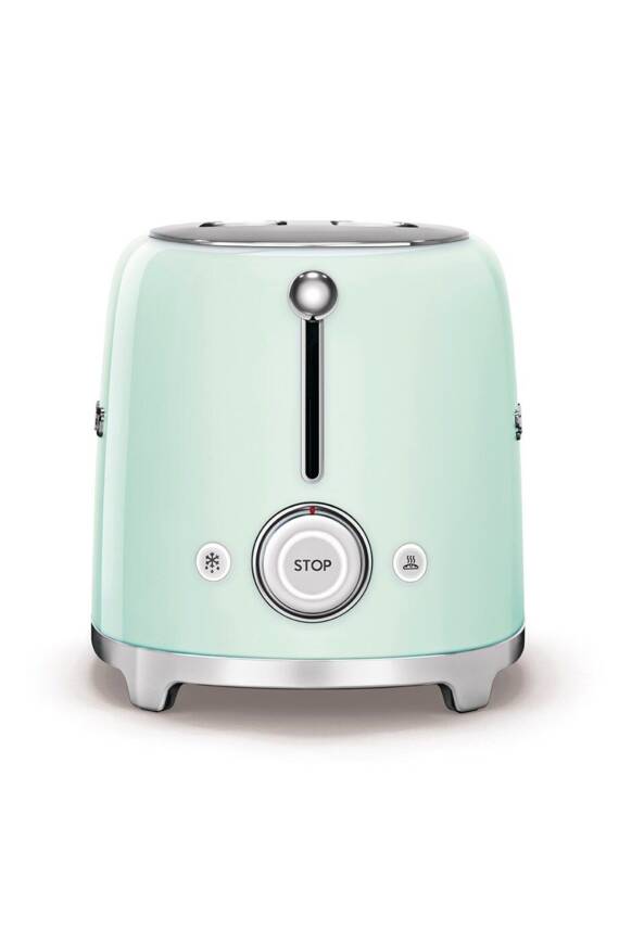 Smeg TSF01PGEU 2 Dilim Hazneli Pastel Yeşil Ekmek Kızartma Makinesi - 3